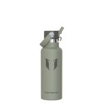 Beste waterfles RVS Sparrow RVS Waterfles Kind 500ml FlipFlow Thermo Drinkfles met Rietje