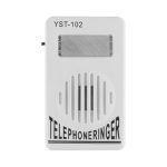 Beste vaste telefoon voor slechthorenden Laroal Extra luide telefoonbelversterker met stroboscooplicht, 60-110 dB instelbaar volume voor vaste/vaste telefoons, geschikt voor slechthorenden