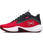 Beste basketbalschoenen Under Armour Ua Lockdown 7 basketbalschoen unisex, Rood zwart rood, 42.5 EU
