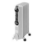 Beste Radiator De'Longhi Radia S TRRS0715, Oliegevulde Radiator, voor Ruimtes tot 45m³, met 3 Verwarmingsniveaus, 1500W, Wit