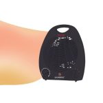 Kamberg - Ventilatorkachel voor badkamer - Ventilatorverwarming - Laag energieverbruik - Stil - 2000 W - Zwart