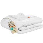 sleepling 140x200 cm Dekbed 4 seizoenen, vier seizoenendekbed voor het hele jaar, Microvezel duvet, 140 x 200 cm blanket, wit