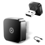 2026 Draadloze Carplay & Android Auto Adapter 2-in-1, 2,4+5,0 GHz WiFi CarPlay Adapter, Plug and Play, 5.0 Bluetooth Stabiele Verbinding, USB C/A, Compatibel Met Telefoon iOS 10+ En Android 11+, V8