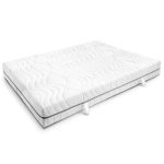 Beste matratze 90x200 Stiftung Warentest Sleezzz Smart matras, Stiftung Warentest Note 1.9 (Edition 02/2023), 90 x 200 cm, hoogte 18 cm, hardheid H3, 7 zones met Air Memory Foam (160 x 200 cm)