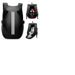 Beste motor rugzak HYC00 Motorrugzak Motorfiets Rugzak Helm Heren Vrouwen Helmrugzak voor Motorfiets Waterdichte Motor Rugzak Met Plek Voor Helm Motorhelm Rugtas voor Reizen Kamperen Fietsen,Motoraccessoires,Swart Klein