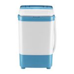Wiltec campingwasmachine tot 6,0 kg 280 W, mini-wasmachine 37 x 38 x 66 cm voor wassen en centrifugeren, reiswasmachine voor kamperen met timer