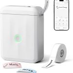 Beste labelprinter NIIMBOT Naamstickers D110 Labelprinter, met 1 Zelfklevende Label, Wit