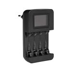 Beste batterij oplader Amazon Basics Batterijlader voor NI-MH AA/AAA-batterijen