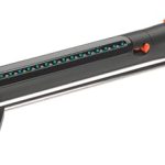 Gardena AquaZoom M zwenksproeier: Sproeier voor het besproeien van oppervlakten van 9-250 m², reikwijdte 3-18 m, sproeibreedte 3-14 m, gentegreerd metalen filter (18712-20), Zwart, Turquoise, Oranje