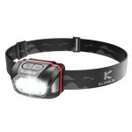 KLARUS HM1 Hoofd Torch USB C Oplaadbare, Led Super Heldere Koplamp, 440 Lumen 70 Uur Max Runtime, 1800mAh Batterij IPX6 Waterdicht voor Running Lights