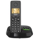 Beste prijs kwaliteit telefoon Gigaset Pure 120A DECT-Telefon mit Anrufbeantworter, Anthrazit-Schwarz