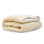 Beste wollen onderdeken Terschellinger Wollen onderdeken -100% IWS Zuiver Scheer wollen topper - Puur Natuur topdek - 140x200 cm 2 persoons
