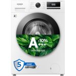 Beste wasmachine 9 kg Heinner Wasmachine 9 kg Voorlader – 1400 Toeren Inverter, Energieklasse A, Slim 47 cm Diep, 15 Programma's met Stoom & Snelwas 15-min, LED Display – Vrijstaand