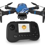 Drone met Camera voor Volwassenen, LCD-Scherm LiveVideo, Borstelloze Motor, 270° Obstakelvermijding, 3D-Salto’s, Opvouwbare RC-MiniDrones voor Beginners, Max. 32 GB SD-Kaart, Gewicht onder 250 g