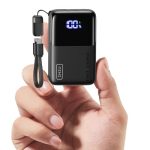 INIU Power Bank, Ultra Mini 45W Snel Laden 10000mAh USB-C Externe Batterij