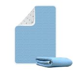 Beste matras voor ouderen Set van 2 incontinentiematrassen, 85 x 130 cm, wasbare en herbruikbare matras, urinemat voor volwassenen, kinderen, ouderen en huisdieren