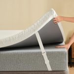 Z-hom Matrastopper 160 x 200 cm, 7.5 cm hoogte, gelschuim en traagschuim, voor bed en boxspringbed inclusief Oeko-Tex gecertificeerd