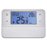 Beste Kamerthermostaat Emos Digitale kamerthermostaat met OpenTherm-ondersteuning - programmeerbare, bekabelde, opbouwthermostaat, wit, 12,6 x 8,4 x 2,6 cm