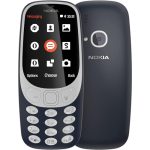 Beste dumbphone Nokia 3310 2G mobiele telefoon (2,4 inch kleurendisplay, 2MP camera, Bluetooth, radio, MP3-speler, dual sim) donkerblauw
