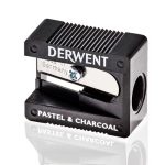Derwent Pastel & Houtskool Puntenslijper, Handmatige Puntenslijper, Professionele Kwaliteit, 0700234