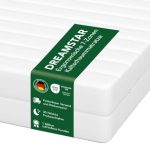 Beste zachte matras DREAMSTAR Easy Sleep matras 180x200cm H2 (zacht) | Ergonomische koudschuimmatras | Hypoallergeen & antibacterieel | Afneembaar en wasbaar hoesje | Oeko-TEX® | (11cm, 180 x 200 cm)