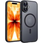 TOCOL voor iPhone 17 Case Compatibel met MagSafe, Zwart