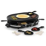 Princess 162700 Oval Grill Party Gourmetstel – Speciaal crêpegedeelte – 8 personen
