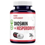 Hepatica Diosmine en Hesperidine 500 mg | Diosmine 450 mg en Hesperidine 50 mg | Bioflavonoïdecomplex | 60 Vegan Capsules | Voorraad voor 2 Maanden | GMP & laboratorisch getest