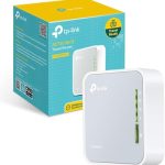 TP-Link AC750 Mini Pocket Wifi-router, 1 Ethernet-poort, 1 USB-poort, ondersteuning voor USB 3G / 4G-modem, Multi-mode: Router, Hotspot, Repeater, Client, AP en WISP (TL-WR902AC)