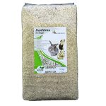 pemmiproducts Hennepstrooisel 45 liter (EUR 0,26/liter), strooisel van 100% hennep als kooi, bodembedekking voor konijnen, cavia's, hamsters, degus, ratten en andere knaagdieren
