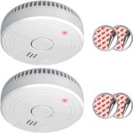2-Pack ELRO FS1805 Rookmelder met 5 Jaar Batterij en Magneet Montage - Voldoen aan Europese Norm EN14604