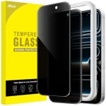 Beste privacy screen protector JETech Privacy Screen Protector voor iPhone 17 Pro, 2 Stuks