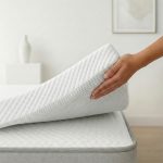 Matrastopper Traagschuim 150x190 cm | 5cm dik Visco-elastische Topper | Drukverlagend en Ademend | Comfortabel en Ergonomisch Slapen | Ideaal bij Rug- en Schouderklachten | Afneembare en Wasbare Hoes