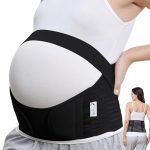 Beste buikband zwangerschap Neotech Care - Zwangerschapsband, zwangerschapsondersteuning voor de taille/rug/buik, buikbrace - Zwart - M