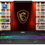 MSI Cyborg 17, Gaming Laptop 17,3" Full-HD 144Hz Display, Intel Core 7 240H, NVIDIA GeForce RTX 5060, 16 GB DDR5, 1 TB SSD, Windows 11 Home, incl. 1 maand GamePass, B2RWFKG-048