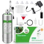 2L Aquarium CO2 Generator Systeem Kooldioxide reactorkit voor tank 20L-60L