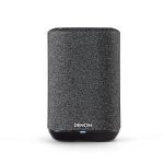 Denon Home 150 NV draadloze wifi-speaker met HEOS Built-in, zwart | AirPlay 2, Bluetooth, hi-res audio, USB en 3,5 mm AUX, stereokoppeling, drie voorkeuzetoetsen