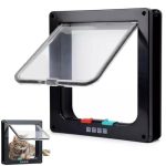 Beste kattenluik Kattendeur, Huisdierluik, Kattenklep, Kattenluik, Weerbestendige Huisdierdeur, voor Binnen En Buitendeuren, Monteer Op Metaal, Glas, Bakstenen Deuren of Dunne Muren