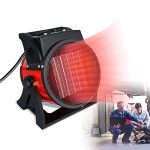 YRHome Keramische verwarming, 3000 W, elektrische verwarming, snelle verwarming, bouwverwarming, 2 warmtestanden, garage, bouwplaats, werkplaats, gedwongen lucht
