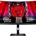 Xiaomi G34WQi Ultrawide Gaming Monitor 34 inch - WQHD, 180Hz, 1ms, HDR 10, 100% sRGB, 4000:1 Contrast, 350nits, FreeSync, RGB Ambient Light, Low Blue Light, Randloos, Zwart