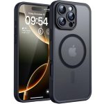 Beste hoesje iPhone 16 Pro TOCOL voor iPhone 16 Pro Case Compatibel met MagSafe, Zwart