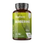 Beste berberine Berberine capsules - 500 mg - 120 capsules voor 4 maanden voorraad - Berberis aristata-extract - Gemaakt in de Europese Unie - Vrij van magnesiumstearaat - Vegan - Van WeightWorld