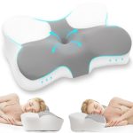 Beste kussen voor zij- en buikslaper Z-hom Nekkussen Hoofdkussen, Memory Foam Kussen ergonomisch nekkussen hoofdkussen, Pillow Kussen voor zij-, rug- & buikslapers, Ergonomisch zijslaperskussen