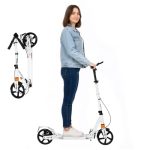Opvouwbare step voor volwassenen, in hoogte verstelbaar, 100 kg, met rem en