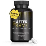 AFTER RAVE Anti-kater-middel met L-tryptofaan L, carnitine, choline en vitamine B-complex, veganistische serotonine capsules 60, voedingssupplement tegen hangover, herstel na festival (1 stuk)