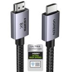 UGREEN HDMI 2.1 Kabel, 8K@60Hz, 4K@240Hz, HDMI Gecertificeerd, 48Gbps, 1M