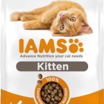 IAMS Junior kattendroogvoer met kip - droogvoer voor kittens van 1-12 maanden, 3 kg