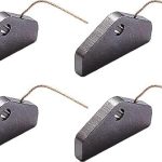 2 paar (4 stuks) koperhoudende droger koolborstels 5153702 4490382 6597490 5007 Compatibel met Miele Wasdroger