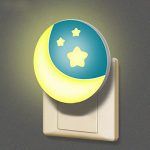 Kindernachtlampje Rond voor Stopcontact, 1 Stuk