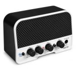 JOYO Mini Gitaarversterker 5W Versterker voor Elektrische Gitaar Kleine Gitaarversterker met Bluetooth-kanalen Clean en Overdrive Oplaadbaar Draagbaar (JA-02 II Zwart)